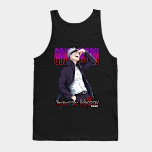 Anime Satoru Vector Art Tank Top